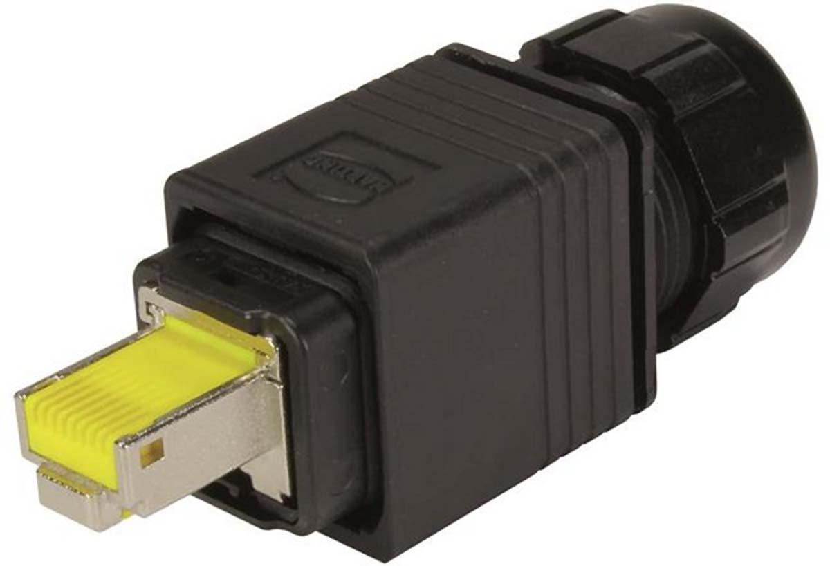 Produktfoto 1 von HARTING, Ha-VIS preLink RJ-Steckverbinder, RJ45, Cat.6a, STP, L 22mm, Typ Stecker