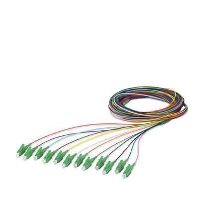 Produktfoto 1 von Phoenix Contact LWL-Kabel 2.5m Single Mode LC x 12 offenes Ende 9/125μm