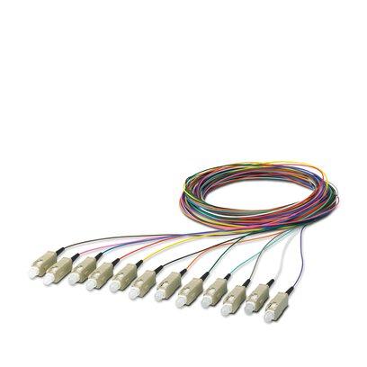 Produktfoto 1 von Phoenix Contact LWL-Kabel 2.5m Multi Mode SC x 12 offenes Ende 900μm