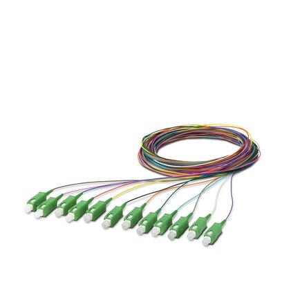 Produktfoto 1 von Phoenix Contact LWL-Kabel 2.5m Single Mode SC x 12 offenes Ende 9/125μm