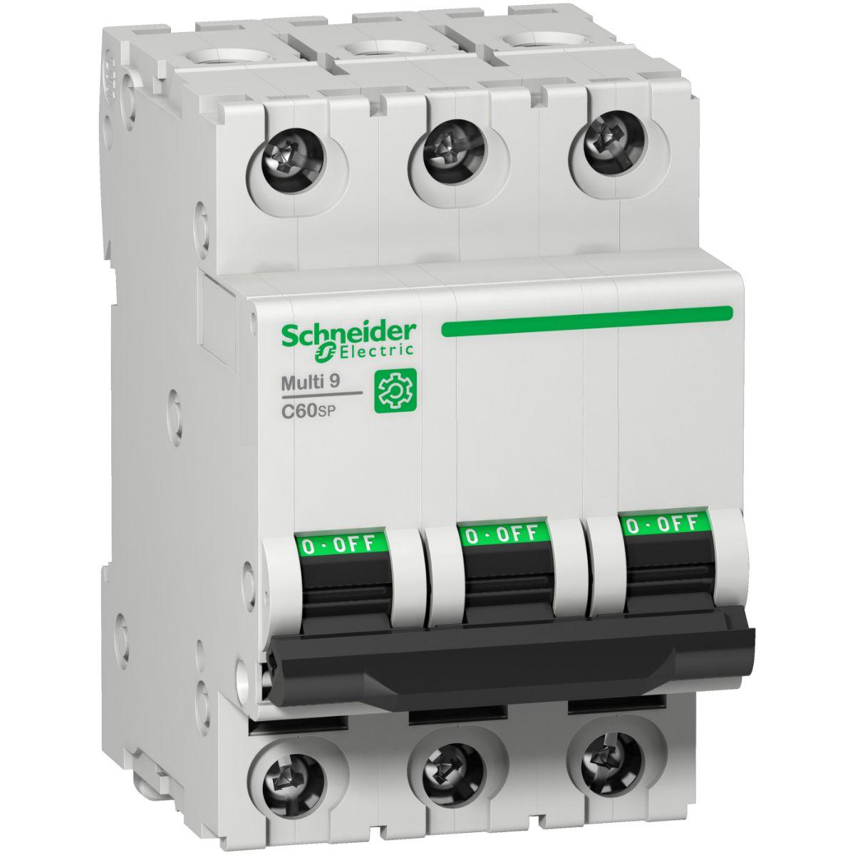 Schneider Electric Motorleistungsschalter Typ B, 3-polig 16A 277V Multi 9 DIN-Schienen-Montage