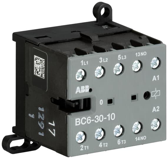 Produktfoto 1 von ABB GJL121 Leistungsschütz / 17 →32 V dc Spule, 3 -polig 4NO / 20 A, Steuereinheit