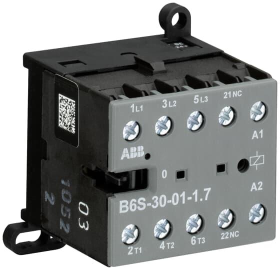 ABB GJL121 Leistungsschütz / 32 V DC Spule, 3 -polig 3 Schließer / 1 Öffner / 20 A, Steuereinheit