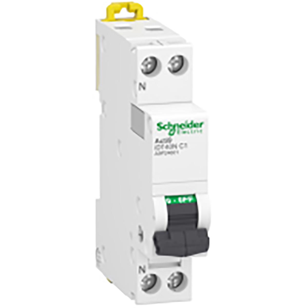 Schneider Electric Acti9 iDT40N MCB Leitungsschutzschalter Typ C, 1-polig 1A 230V, Abschaltvermögen 10 kA Acti 9