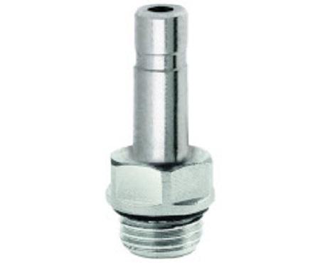 Produktfoto 1 von Norgren PNEUFIT 10 Gerader Gewindeadapter, Gewinde-zu-Rohr, G1/4 Stecker, 18 bar