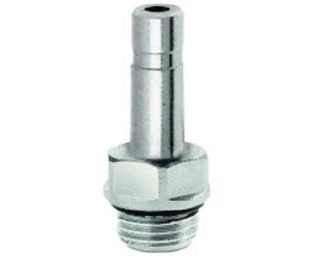 Produktfoto 1 von Norgren PNEUFIT 10 Gerader Gewindeadapter, Gewinde-zu-Rohr, G3/8 Stecker, 18 bar