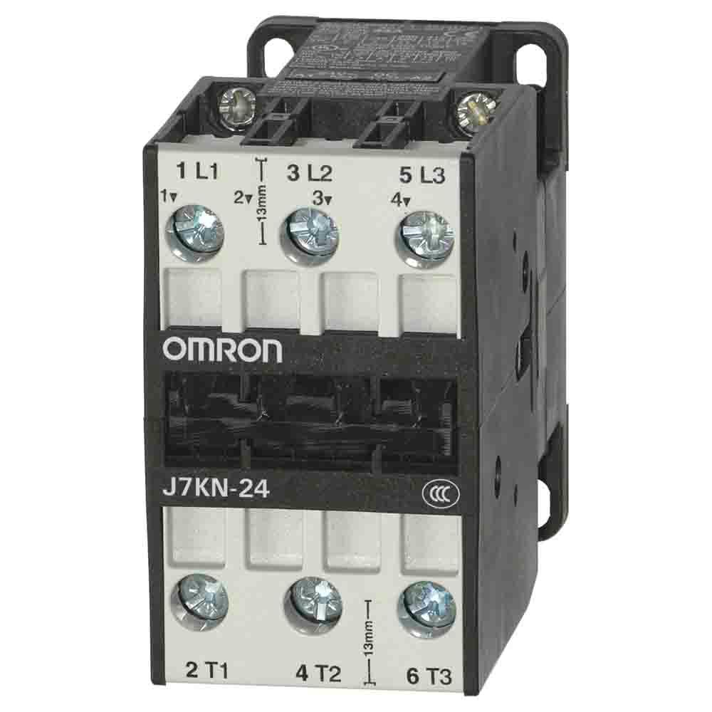 Produktfoto 1 von Omron Serie J7KN Leistungsschütz / 230 V ac Spule, 3 -polig / 24 A