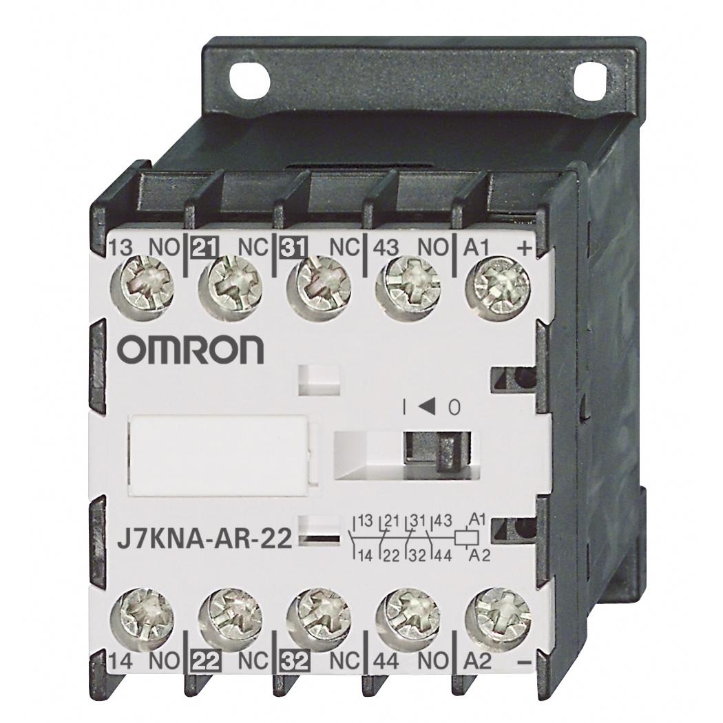 Produktfoto 1 von Omron J7KNA-AR-Serie Leistungsschütz / 110 V AC Spule 2 Schließer + 2 Öffner / 3 A