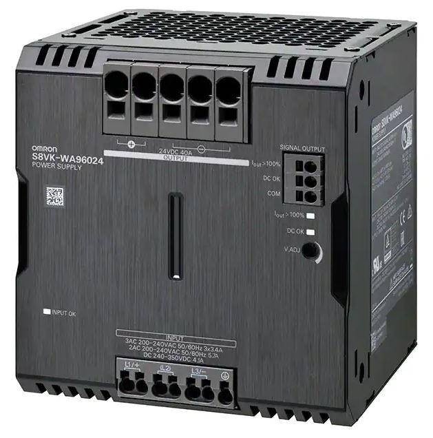 Produktfoto 1 von Omron S8VK-WA DIN-Schienen Netzteil, 200V, 24V / 40A