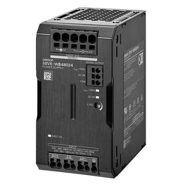 Produktfoto 1 von Omron S8VK-WA DIN-Schienen Netzteil, 400V, 48V / 10A