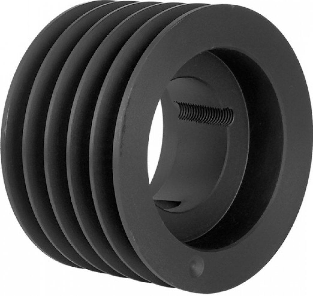 OPTIBELT Gusseisen V-Riemenscheibe, 5 Zähne, Bohrung 42mm