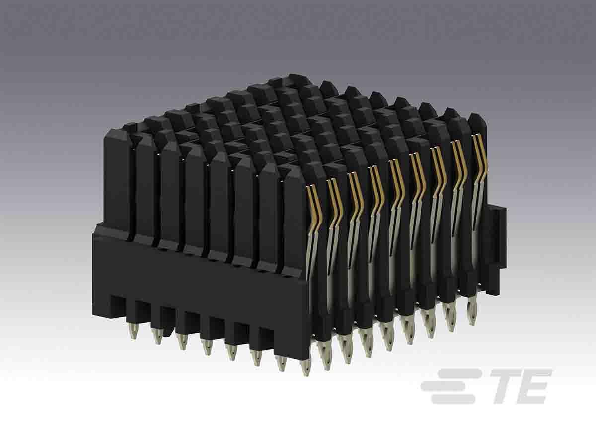 Produktfoto 1 von TE Connectivity MULTIGIG RT 2 Hochgeschwindigkeits-Backplane-Steckverbinder Hochgeschwindigkeit, hartmetrisch,