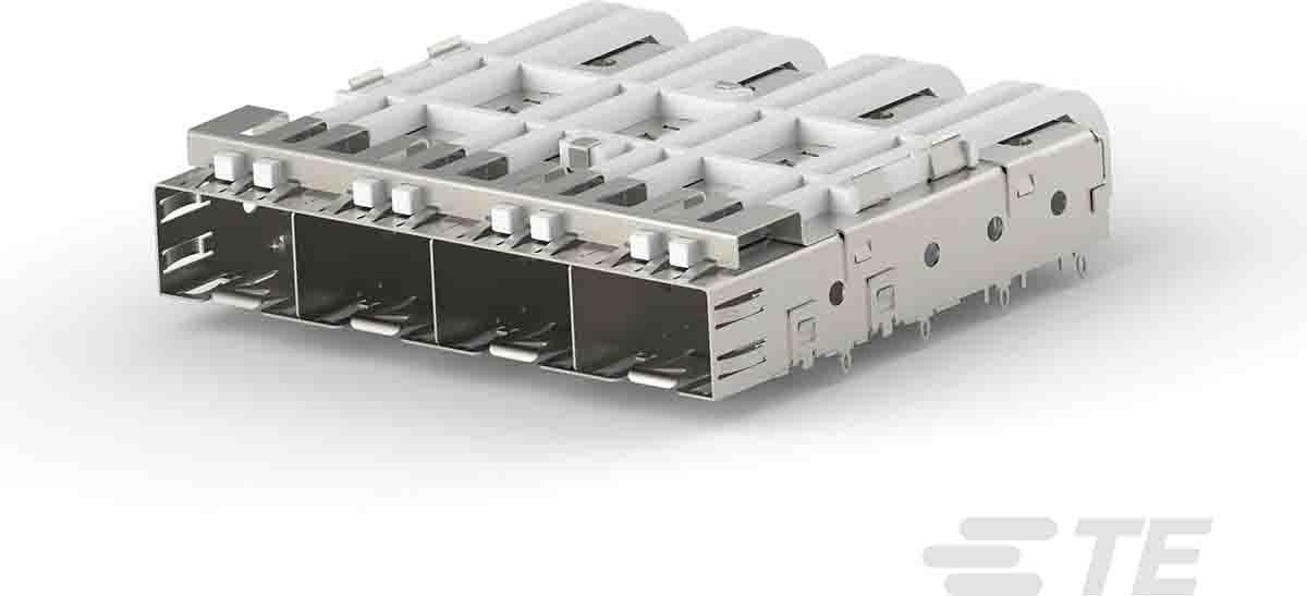 Produktfoto 1 von TE Connectivity QSFP-Raster SFP Käfigbaugruppe für SFP