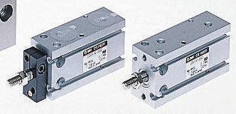 SMC CU Pneumatikzylinder doppeltwirkend, Bohrung Ø 20mm / Hub 20mm, bis 0,7 MPa