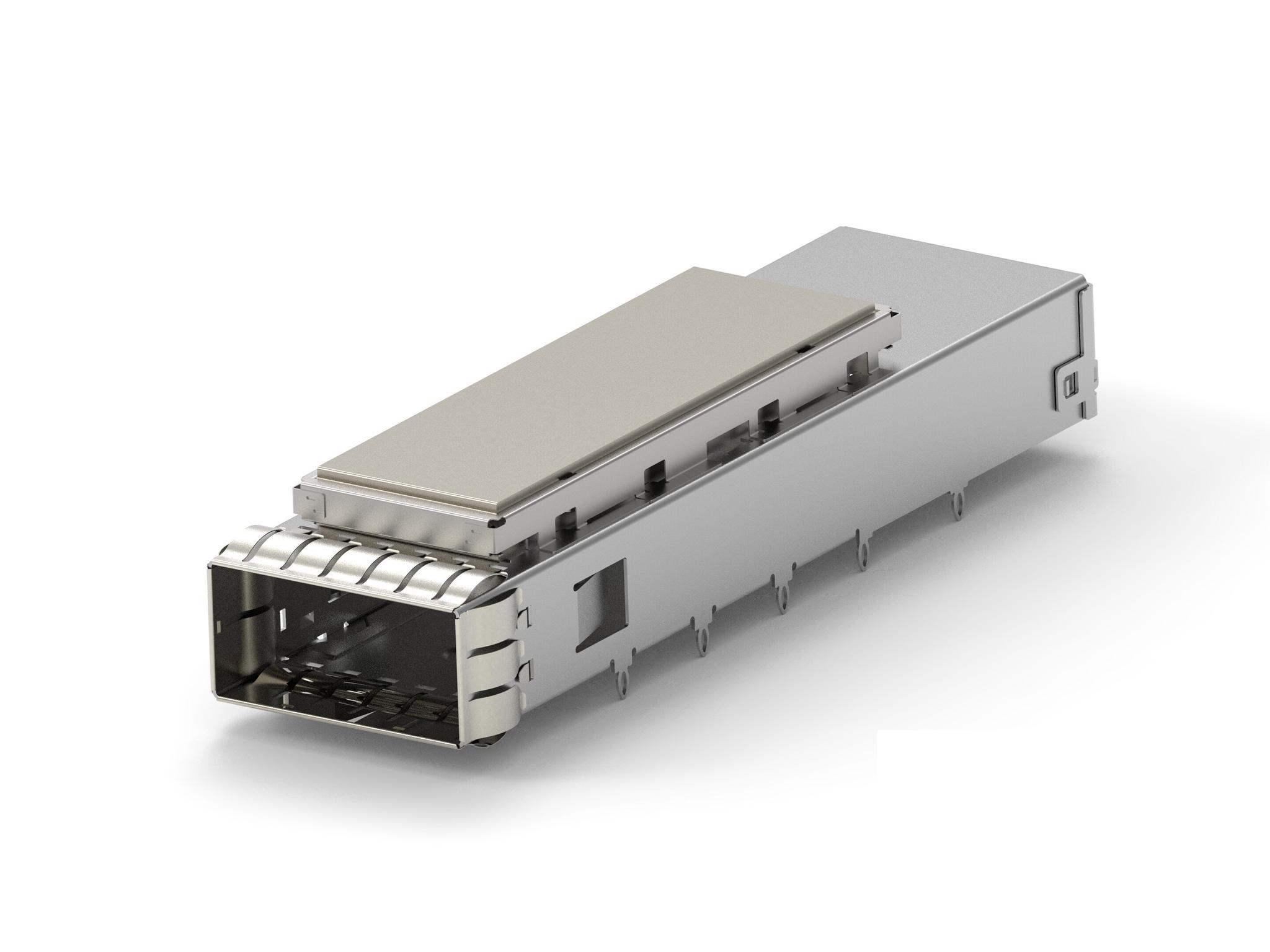 Produktfoto 1 von TE Connectivity QSFP-Raster 2354751 Käfigbaugruppe für Leiterplatte: