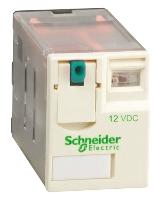 Produktfoto 1 von Schneider Electric  Monostabiles Relais, Steckrelais 4-poliger Wechsler 3A 12V dc Spule / 900mW