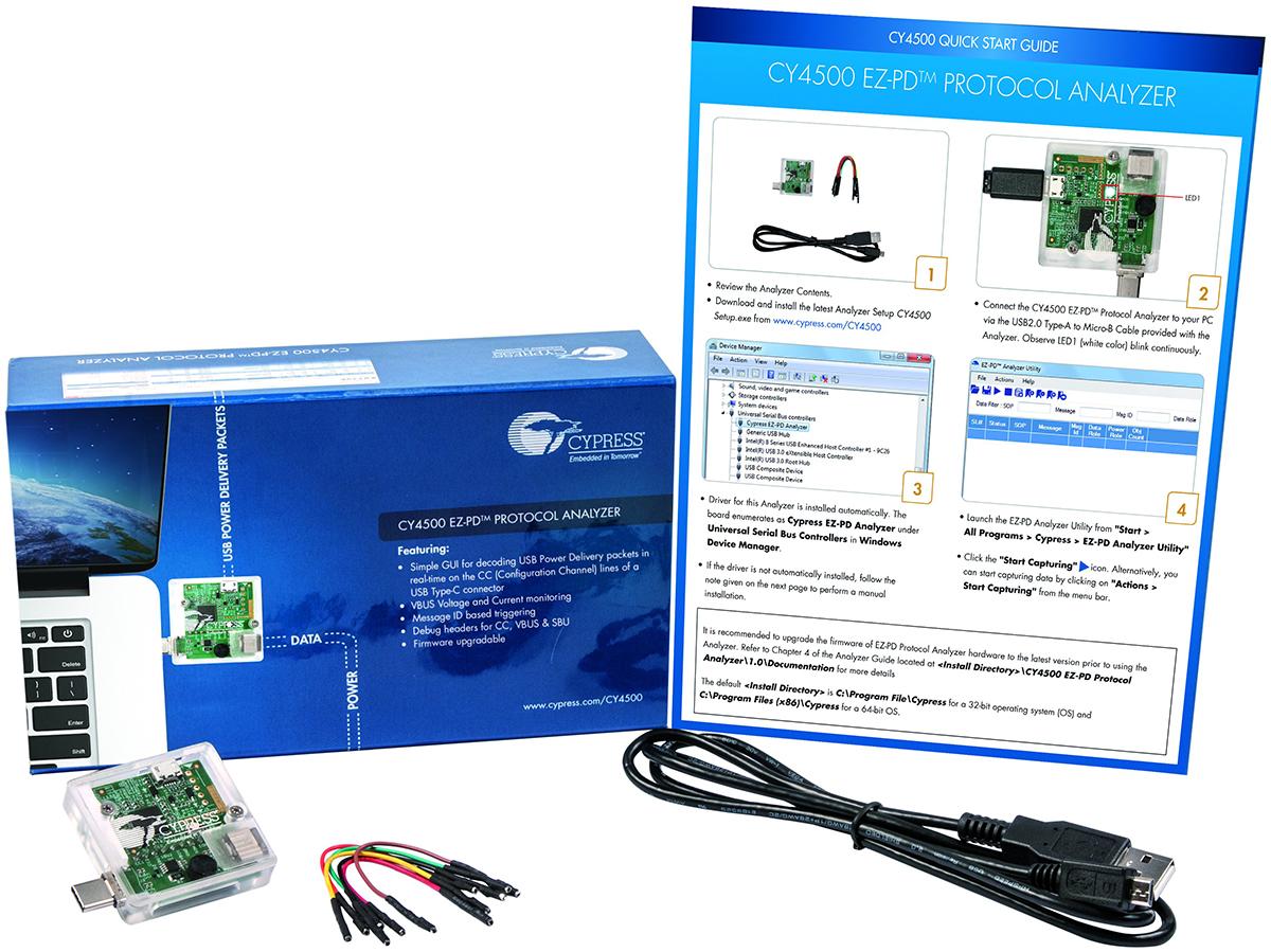 Infineon Programmiergerät Evaluierungsbausatz USB Power Analyser