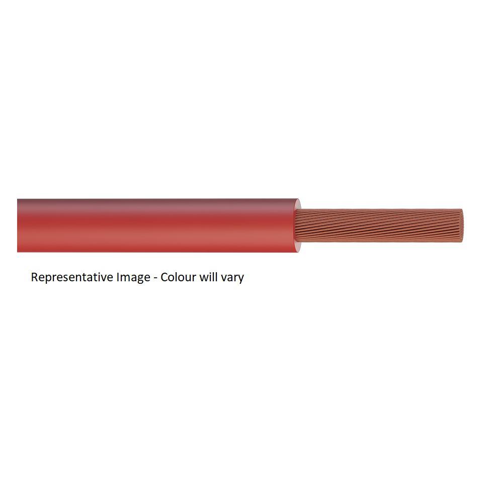 Produktfoto 1 von RS PRO Elektrokabel, 1-adrig Typ Dreifachzulassung Rot x 1 mm 17 A, 305m, 600-1000 V, PVC