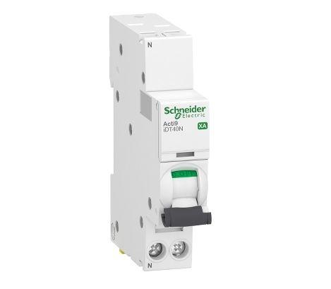 Schneider Electric Acti9 iDT40N XA Leitungsschutzschalter Typ C, Pol 1P+N 25A 230V Acti 9 DIN-Schienen-Montage