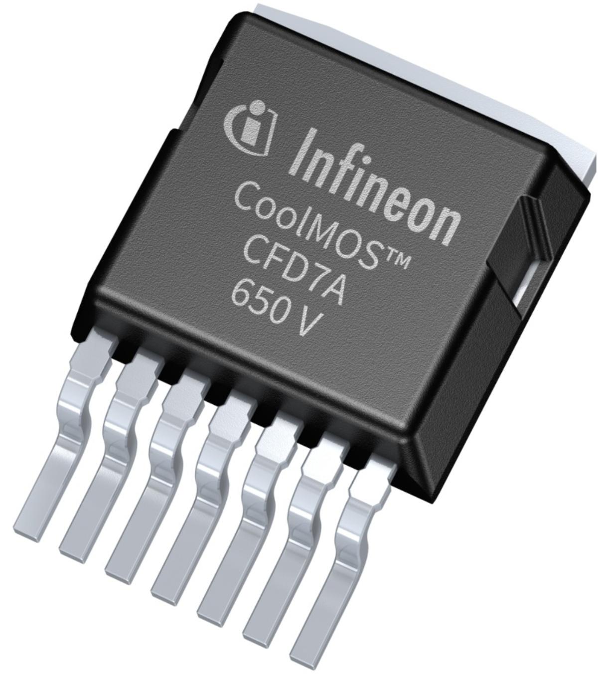 Produktfoto 1 von Infineon IPBE65R050CFD7AATMA1, SMD MOSFET 650 V / 211 A PG-TO263