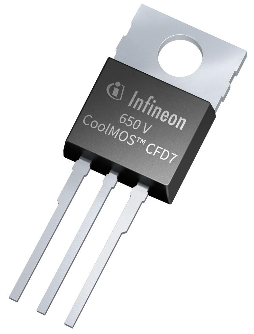 Produktfoto 1 von Infineon IPP65R041CFD7XKSA1, SMD MOSFET 700 V / 211 A PG-TO220-3