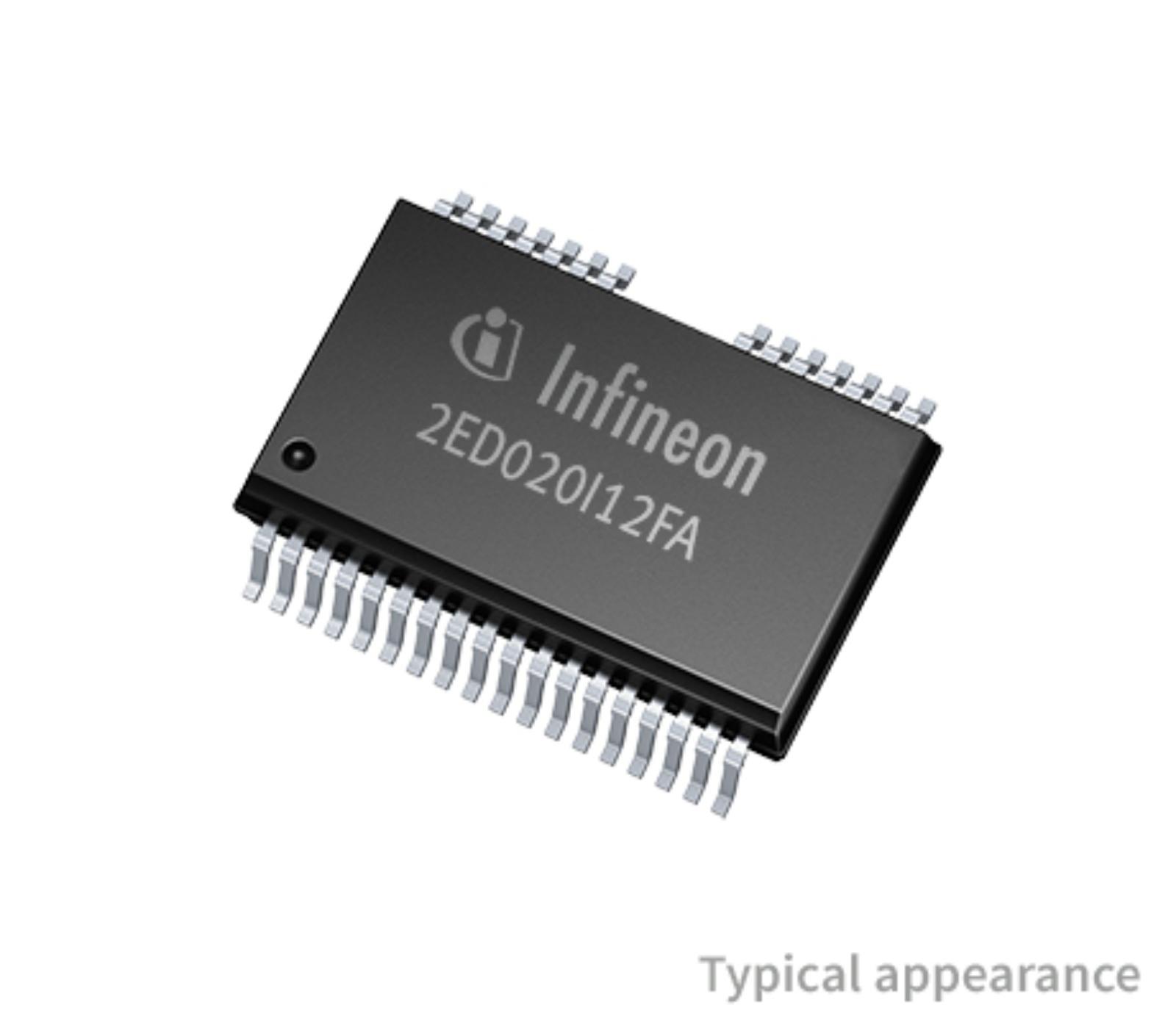 Produktfoto 1 von Infineon IGBT-Treibermodul CMOS 2 A 20V 36-Pin SOIC-36 350ns