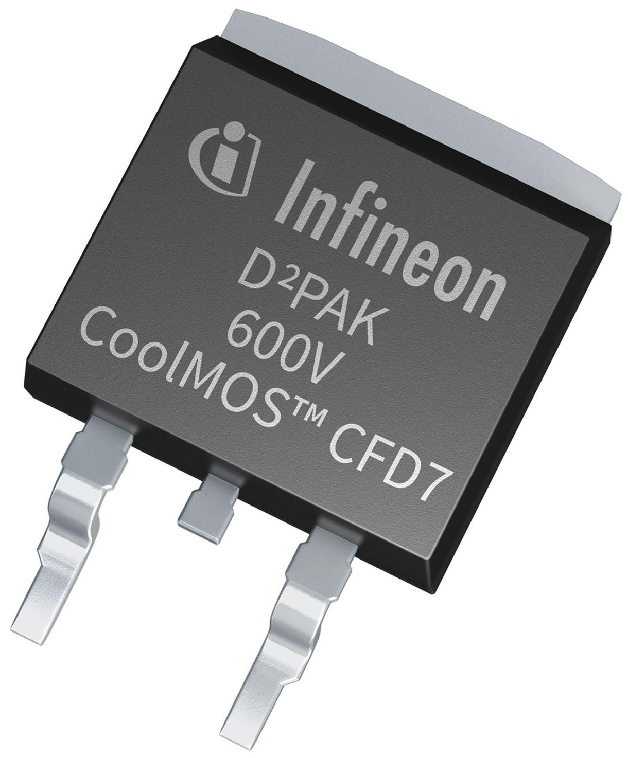 Produktfoto 1 von Infineon IPB60R070CFD7ATMA1 N-Kanal, SMD MOSFET 600 V / 31 A, 3-Pin D2PAK (TO-263)