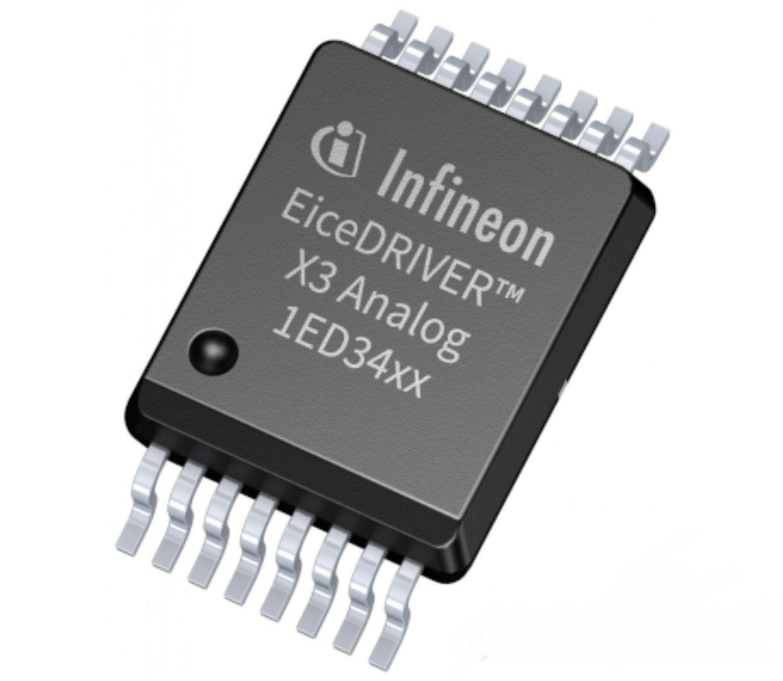 Produktfoto 1 von Infineon Gate-Ansteuerungsmodul CMOS 3 A 3 → 25V 16-Pin DSO-16 15ns