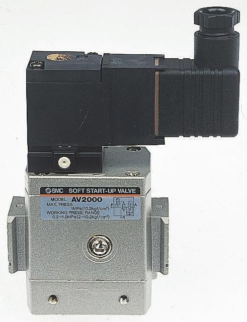 Produktfoto 1 von SMC EAV2000, G1/4 Pneumatik-Magnetventil 220V ac