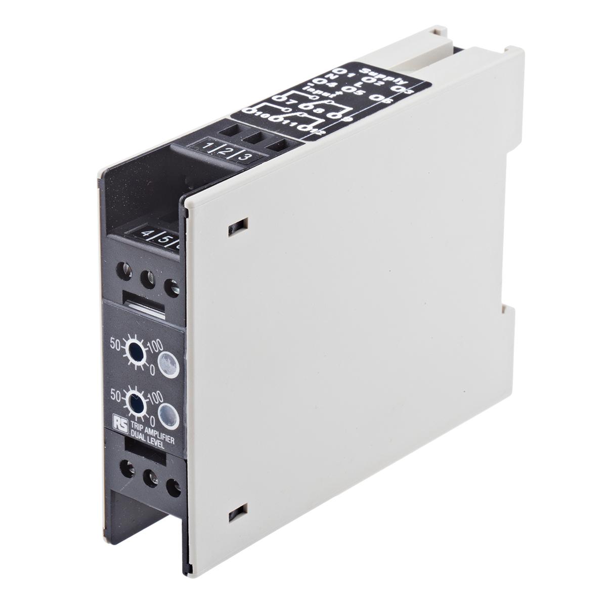 RS PRO Signalwandler, Auslöserverstärker 230V ac, Strom, Spannung 4 → 20mA EIN / Relais DIN-Schiene