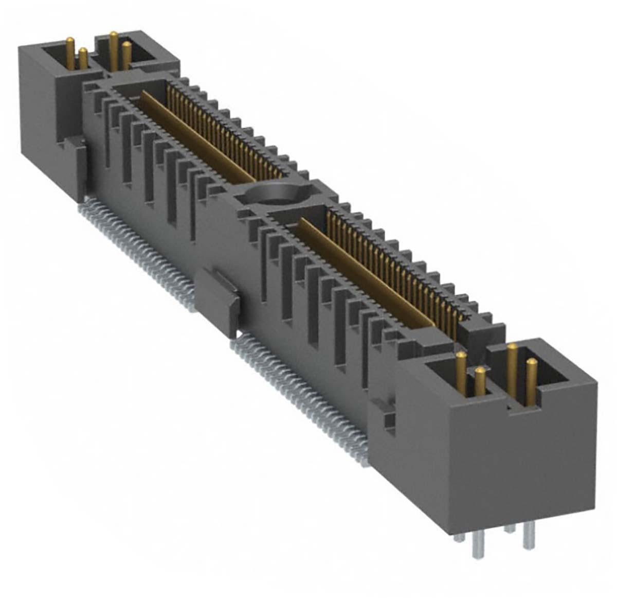 Samtec QMS Leiterplatten-Stiftleiste Gerade, 104-polig / 1-reihig, Raster 0.635mm, Ummantelt