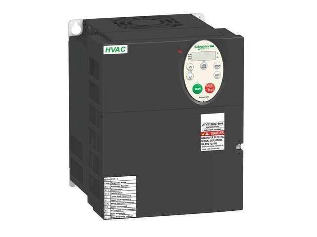 Produktfoto 1 von Schneider Electric ATV 212, 3-Phasen Frequenzumrichter 7,5 kW, 400 V ac / 14,7 A 0.5 → 200Hz für Asynchronmotoren