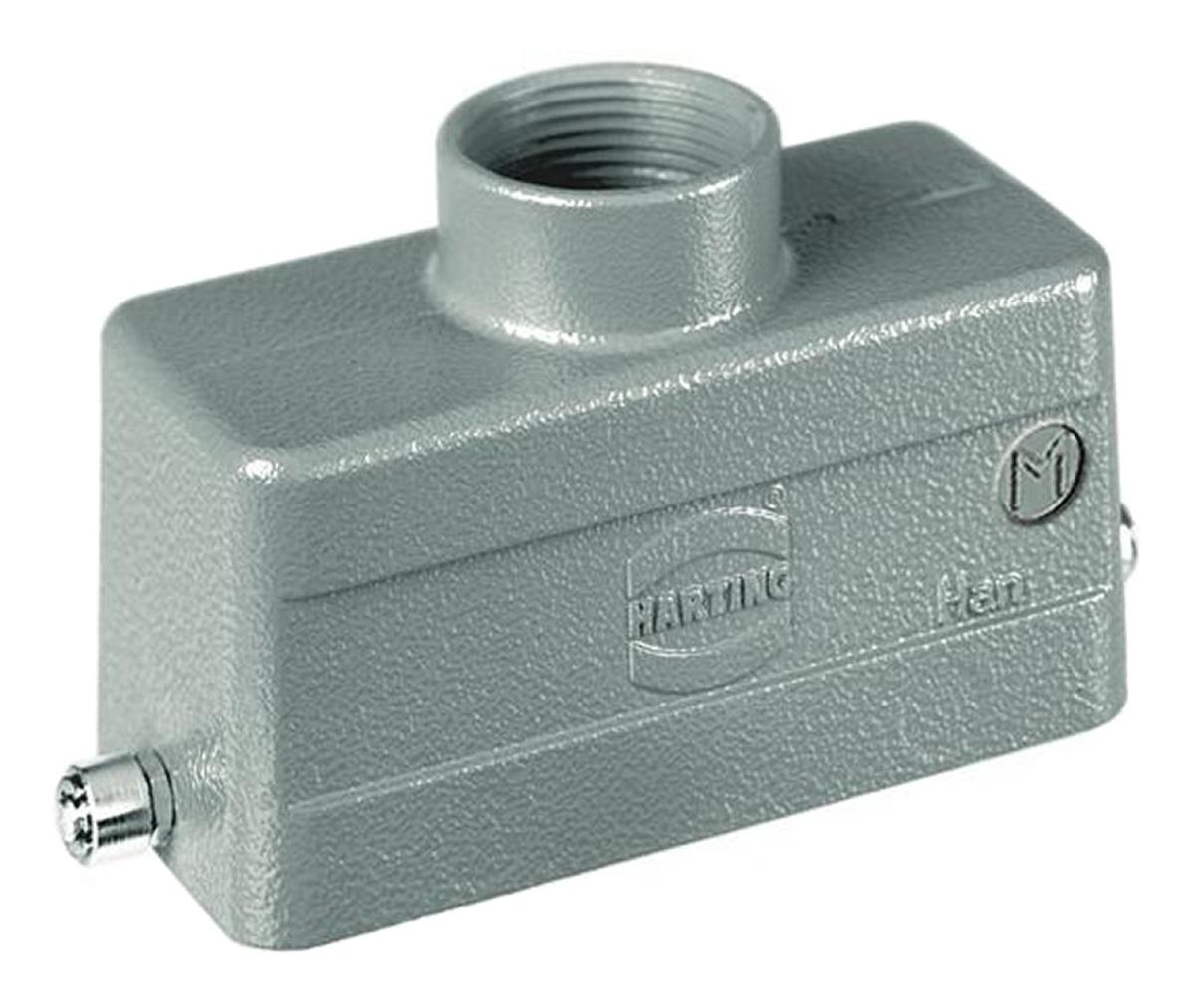 HARTING Han B HMC Steckverbinder-Haube, M32, Eingang oben