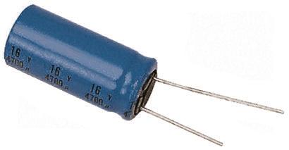 Vishay 146 RTI, THT Aluminium-Elektrolyt Kondensator 470μF ±20% / 16V dc, Ø 10mm x 12mm, bis 125°C