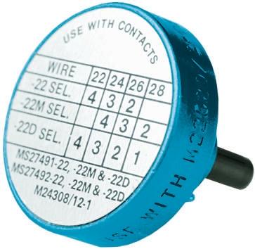 Harting Crimpmatrize, 28AWG / 18AWG max., Typ D-Sub-M