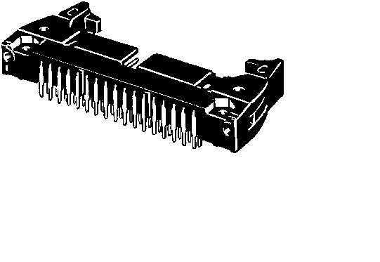 Produktfoto 1 von Omron XG4A Steckverbinder Stecker, 10-polig / 2-reihig, Raster 22.86mm