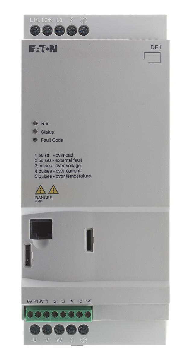 Eaton Eaton Moeller, 3-Phasen Anlasser mit variabler Drehzahl 2,2 kW, 480 V ac / 5 A 60Hz für Wechselstrommotoren