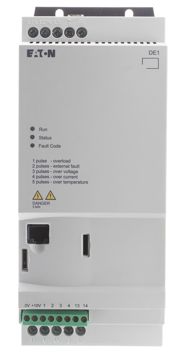 Eaton Eaton Moeller, 3-Phasen Anlasser mit variabler Drehzahl 3 kW, 480 V ac / 6,6 A 60Hz für Wechselstrommotoren