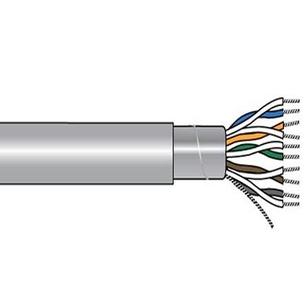 Produktfoto 1 von Alpha Wire 5478C Steuerkabel, 8-adrig x 0,25 mm² Grau, 500ft, 24 AWG