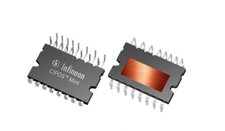 Produktfoto 1 von Infineon Intelligentes Leistungsmodull 3-phasig IKCM30F60GDXKMA1, DIP, 24-Pin, 30A, 18,5 V, AC, Dauermagnet-Motor,