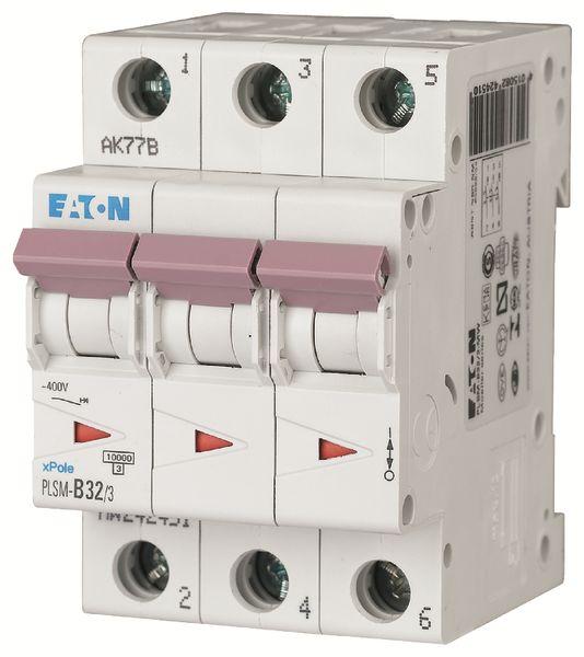 Eaton Eaton Moeller Leitungsschutzschalter Typ B, 3-polig 32A PLSM DIN-Schienen-Montage