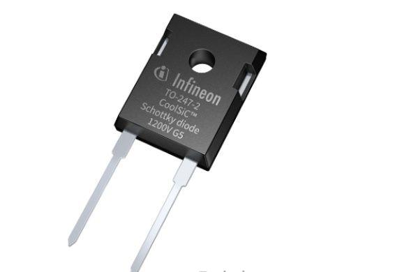 Produktfoto 1 von Infineon SMD SiC-Schottky Diode, 1200V / 20A, 2-Pin TO-247