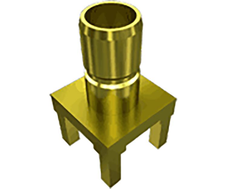 Produktfoto 1 von Samtec SMB7H Buchse Koaxialsteckverbinder SMB-Steckverbinder, PCB, , für Koaxial-Kabel, 75Ω, Standard, Gerade