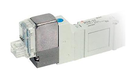 Produktfoto 1 von SMC SY5000 Pneumatik-Magnetventil 24V dc, Magnet/Magnet-betätigt