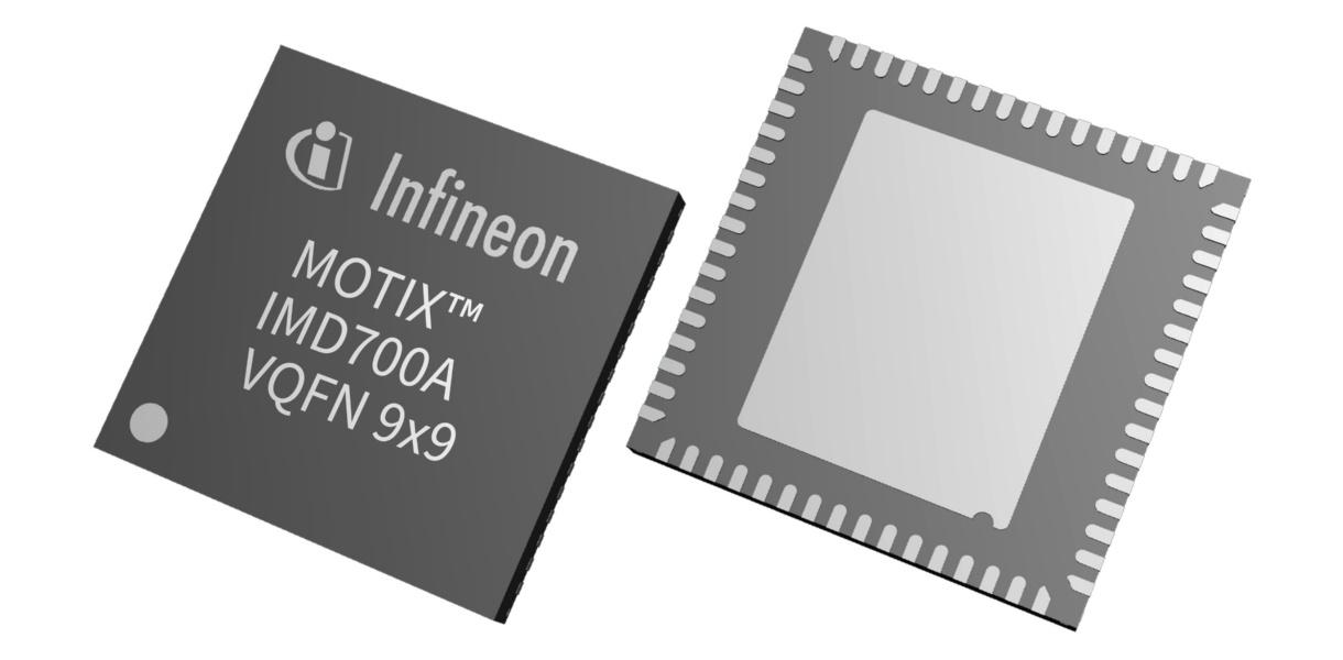 Produktfoto 1 von Infineon Gate-Ansteuerungsmodul PWM -0.3 → 70V 64-Pin PG-VQFN-64-8