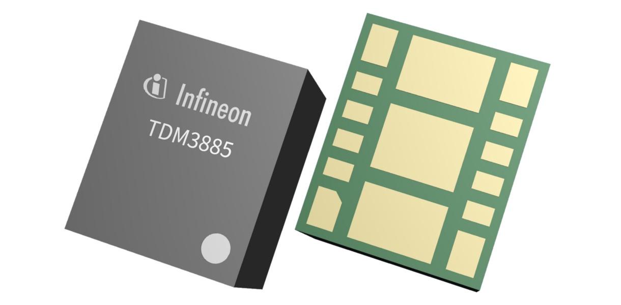 Produktfoto 1 von Infineon Spannungsregler, Abwärtsregler 4A 3 Gleichstrom-Gleichstrom