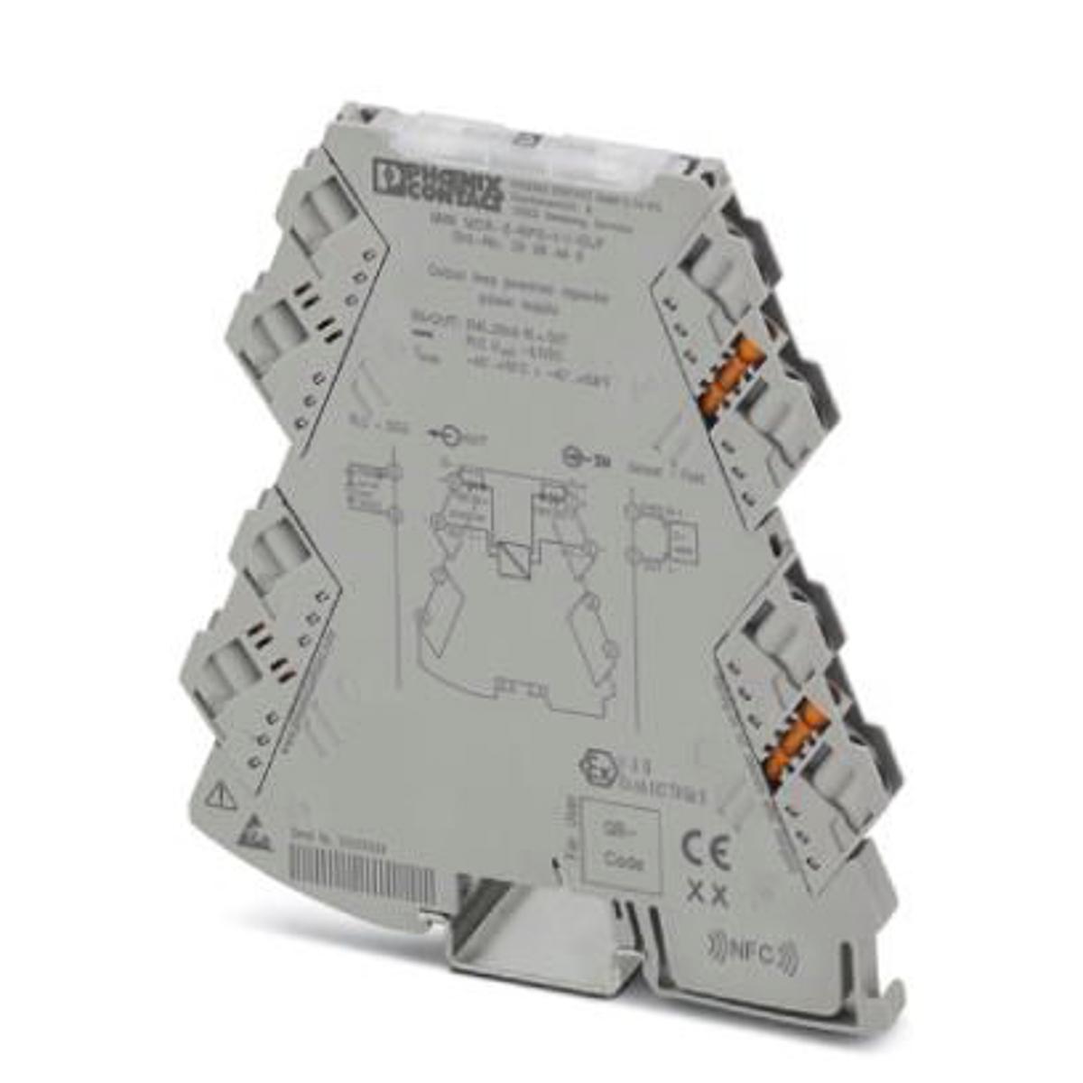 Produktfoto 1 von Phoenix Contact MINI MCR Signalwandler, Repeater-Netzteil 6 → 30V dc, Strom 0 → 20mA EIN / Strom 0