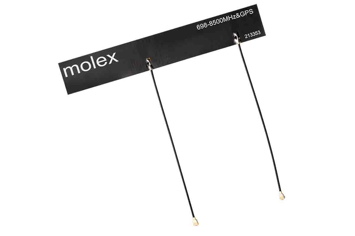 Produktfoto 1 von Molex SMT-Antenne GPS T-Bar 7dBi 119.4 x 19.4 x 0.1mm