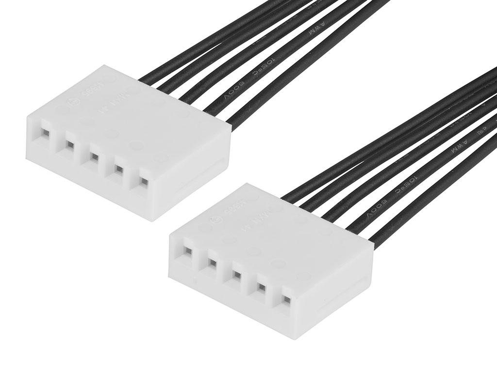 Produktfoto 1 von Molex KK 369 Konfektioniertes Kabel 219665 KK 396 / offenes Ende Buchse Raster 3.96mm, 150mm