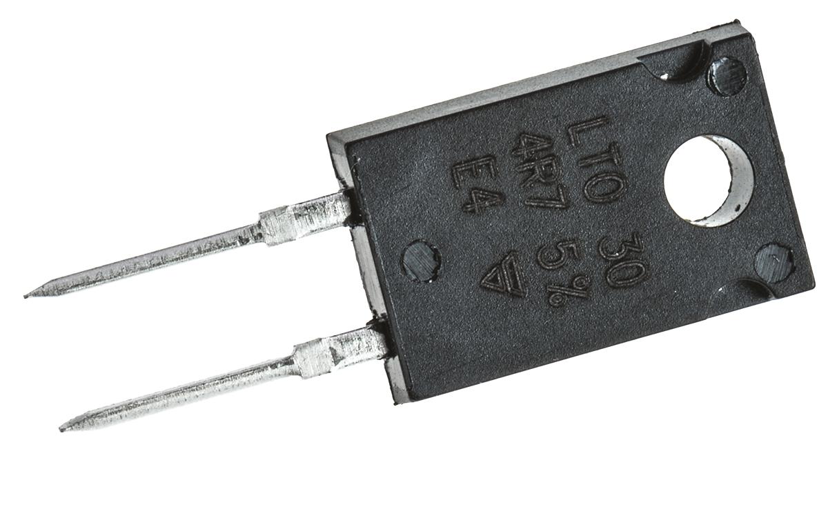 Produktfoto 1 von Vishay LTO30 Dickschicht Widerstand  4.7Ω ±5% / 30W